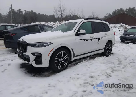 2020 BMW X7 xDrive40I из США, поврежденный, VIN 5UXCW2C00L9B68239